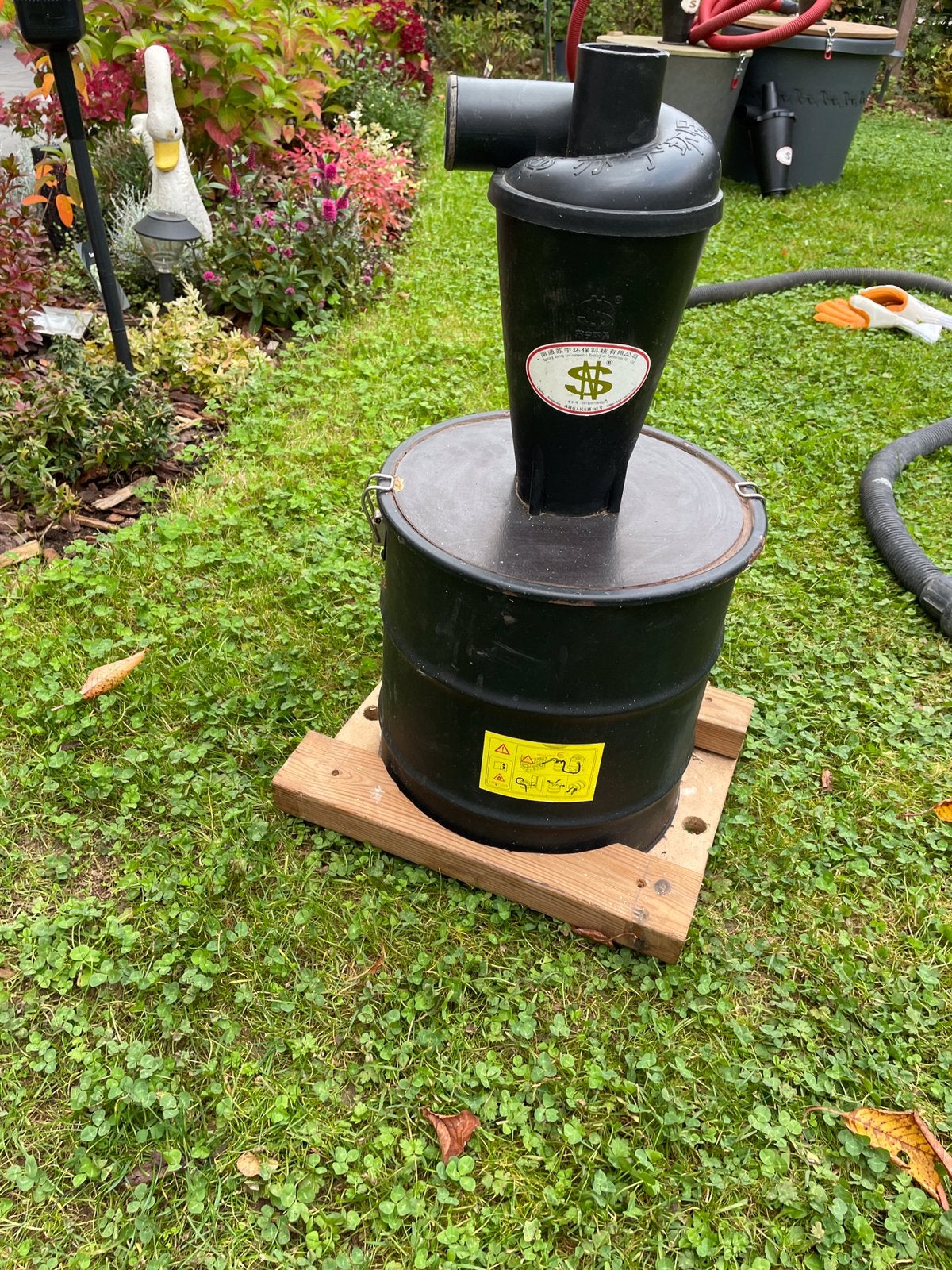 Séparateur cyclone aspirateur cuve métal, Enlèvement, Utilisé