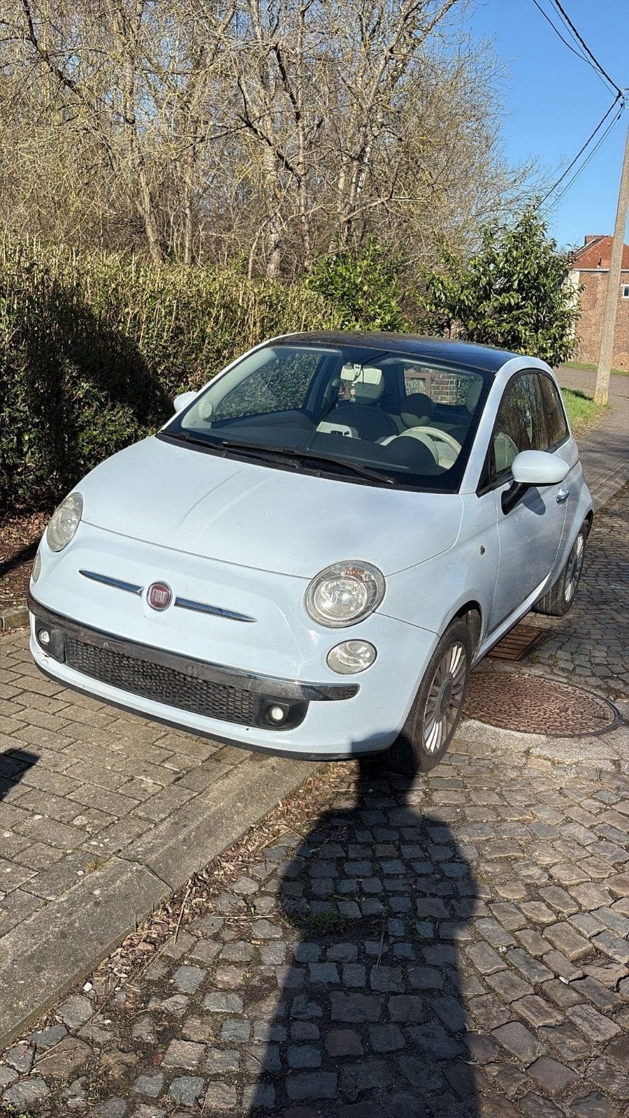 Fiat 500 1.2 Essence, Achat, Boîte manuelle, Toit panoramique, Particulier