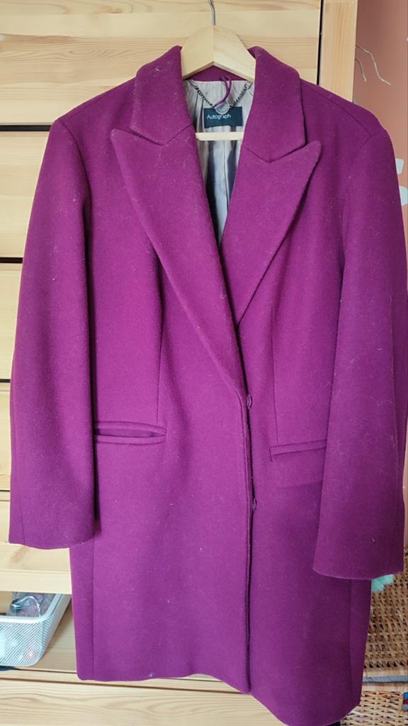 Manteau habillé en laine Marks & Spencer (M&S), Enlèvement