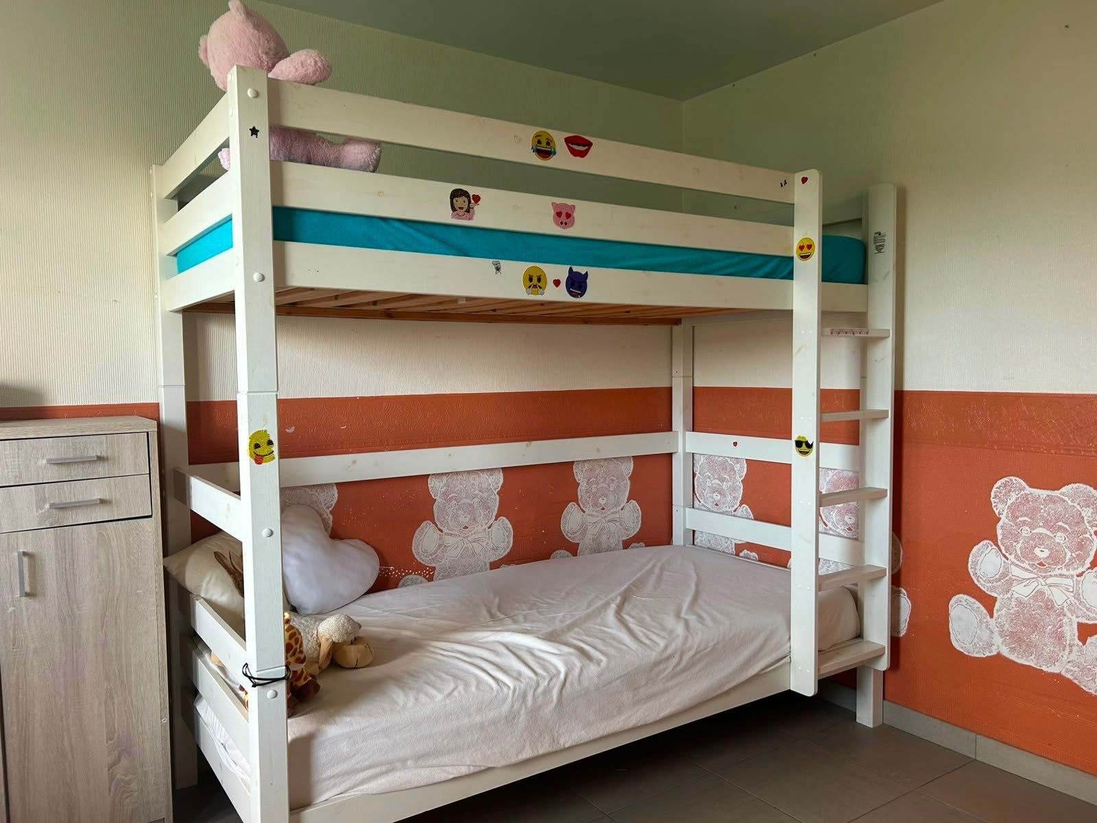 Stapelbed, Enfants & Bébés, Chambre d'enfant | Lits superposés & Lits mezzanines, Enlèvement, Lits superposés