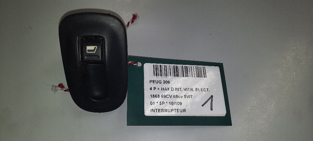 COMMUTATEUR Peugeot 306 (7A / C/S) (01-1993/12-2002), Utilisé, Peugeot