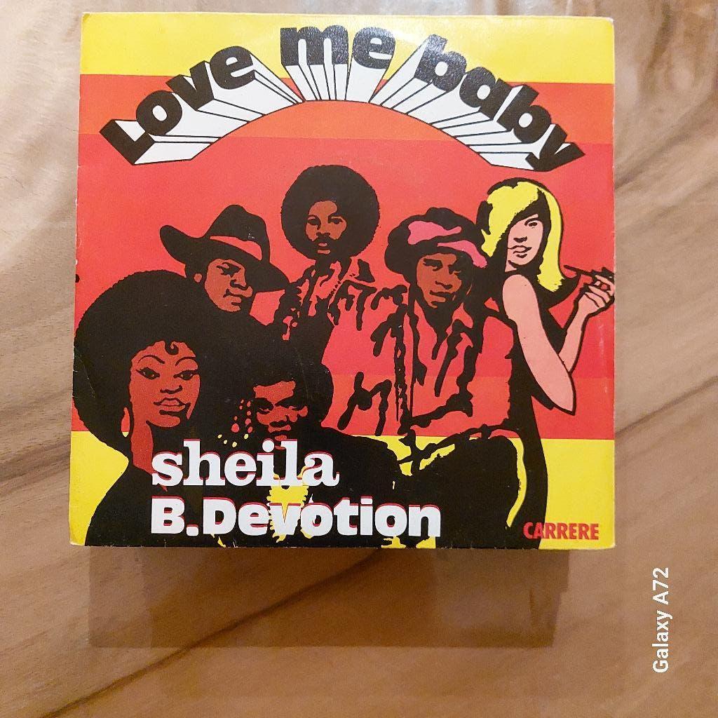 sheila b devotion love me baby, Gebruikt, 7 inch, Single, Ophalen of Verzenden