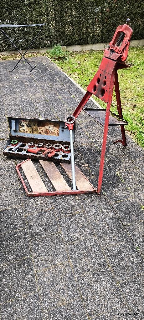 Ridgid draadsnijkop  rechts  3/8"tot 5/4   lings 3/4", Onderhoud