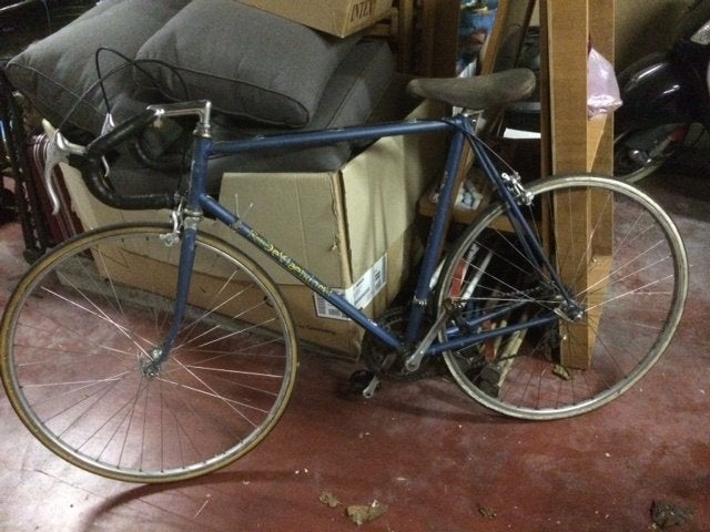 Vintage racefiets Roger De Vlaeminck, 28 inch, Gebruikt, 10 tot 15 versnellingen, Velgrem