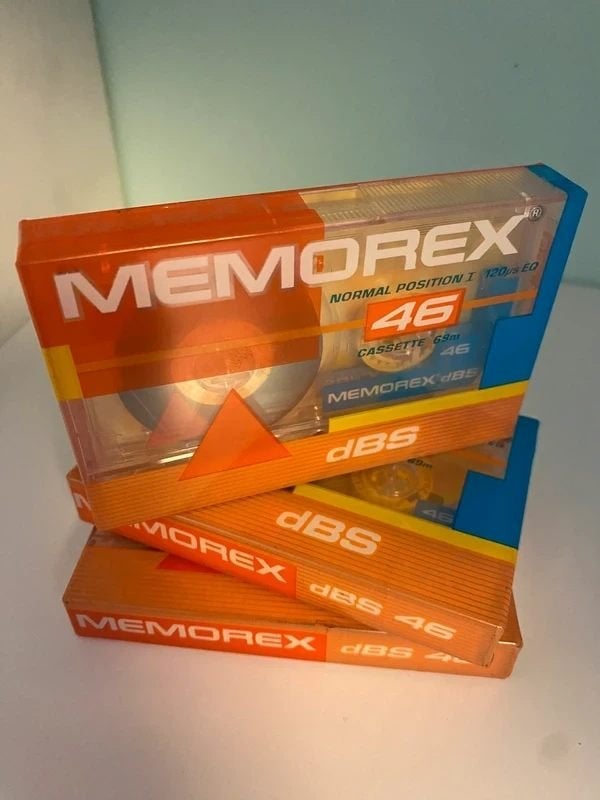 Memorex DBS 46 - 3 tapes, CD & DVD, Cassettes audio, Enlèvement ou Envoi, Neuf, dans son emballage, 2 à 25 cassettes audio, Vierge