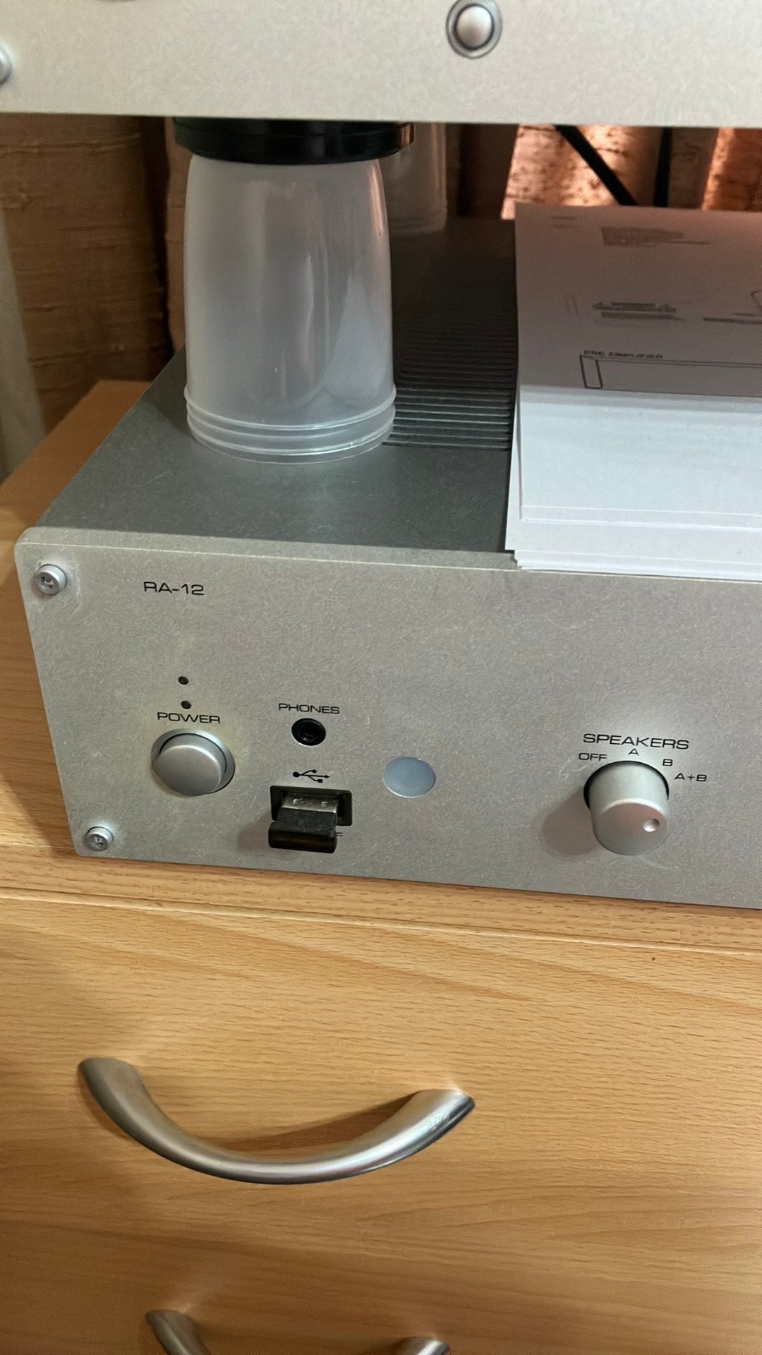 Versterker  Rotel RA12, Audio, Tv en Foto, Stereoketens, Ophalen, Zo goed als nieuw