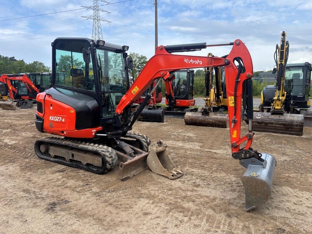 mini-pelle Kubota KX027-4 (3.628h), Articles professionnels, Enlèvement, Excavatrice