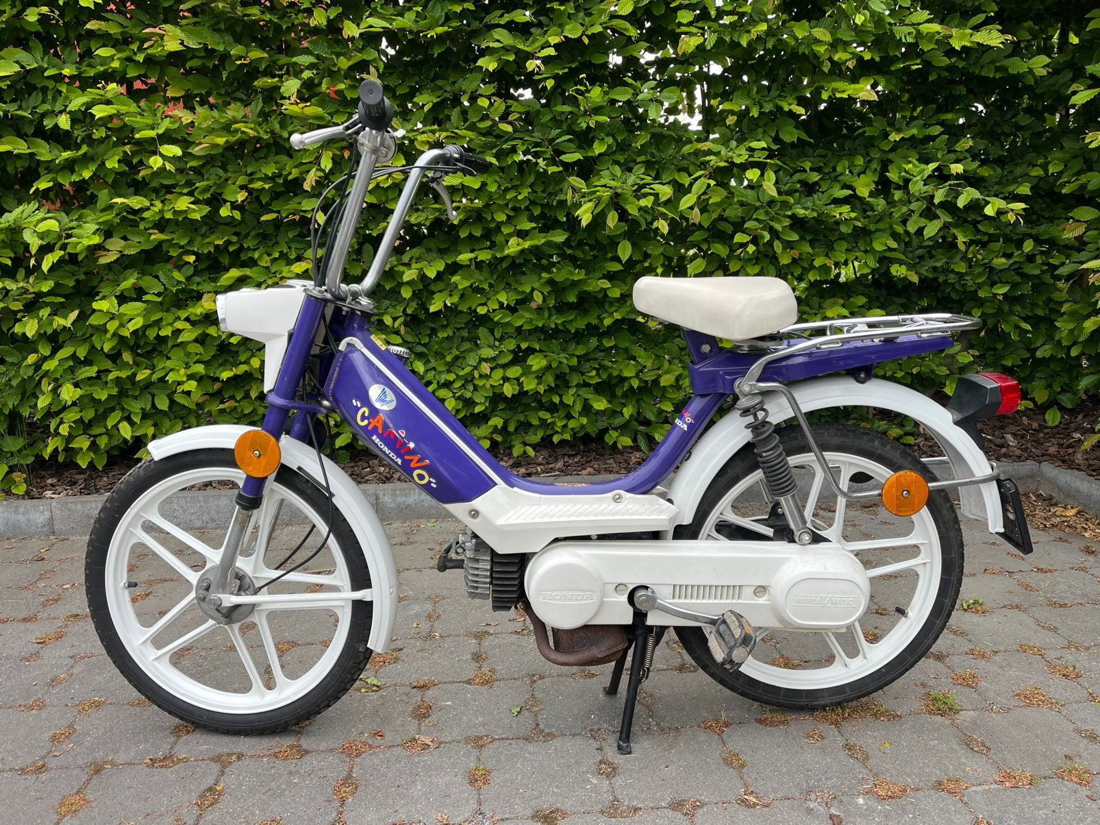 Te koop Honda camino Funny paars b-klasse ORIGINEEL, Enlèvement, Classe B (45 km/h), 49 cm³