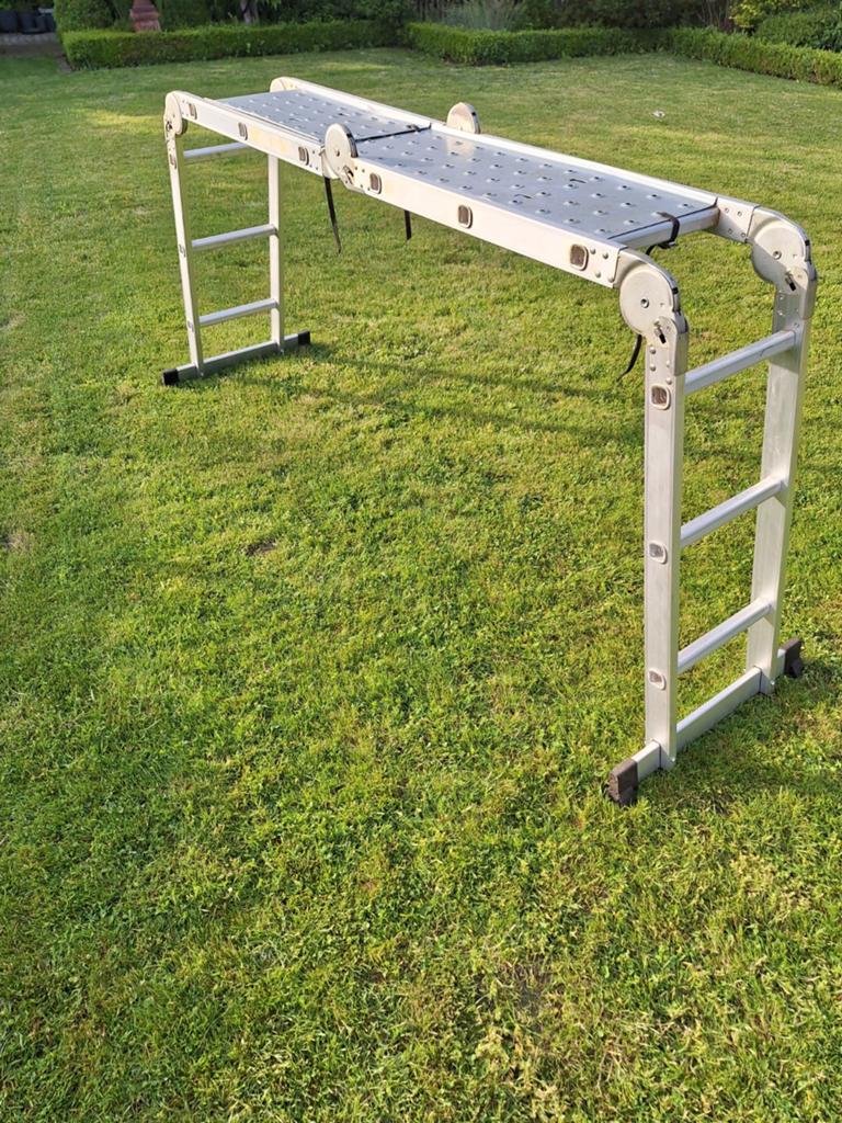 Handige vouwladder stelling, Ophalen, Ladder
