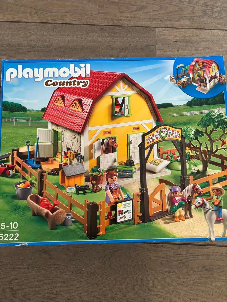 Playmobil 5222 Ponyranch, Kinderen en Baby's, Speelgoed | Playmobil, Ophalen of Verzenden, Zo goed als nieuw