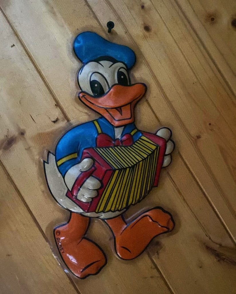 Ancien DONALD en plastique année 50, Enlèvement ou Envoi