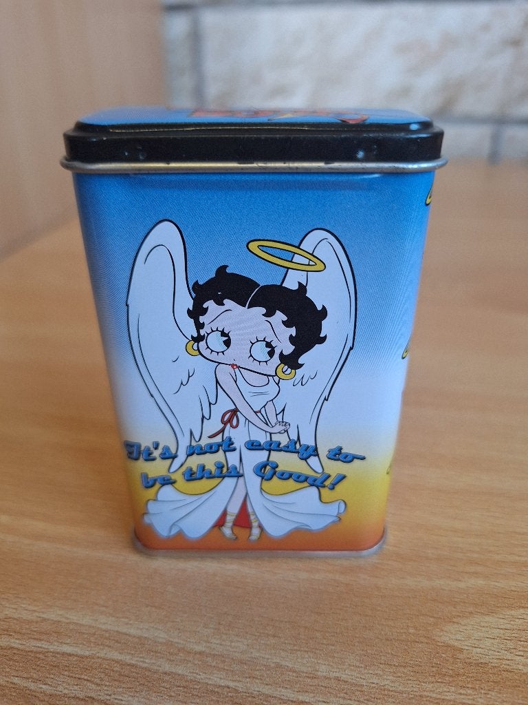 Betty Boop boîte en métal a pilules ou bijoux Vandor., Enlèvement ou Envoi, Neuf, Humain
