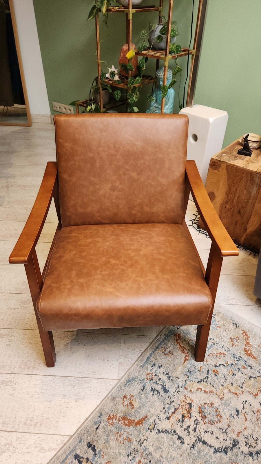 zetel - chair - armoir, Huis en Inrichting, Ophalen, Zo goed als nieuw, Minder dan 75 cm, 50 tot 75 cm