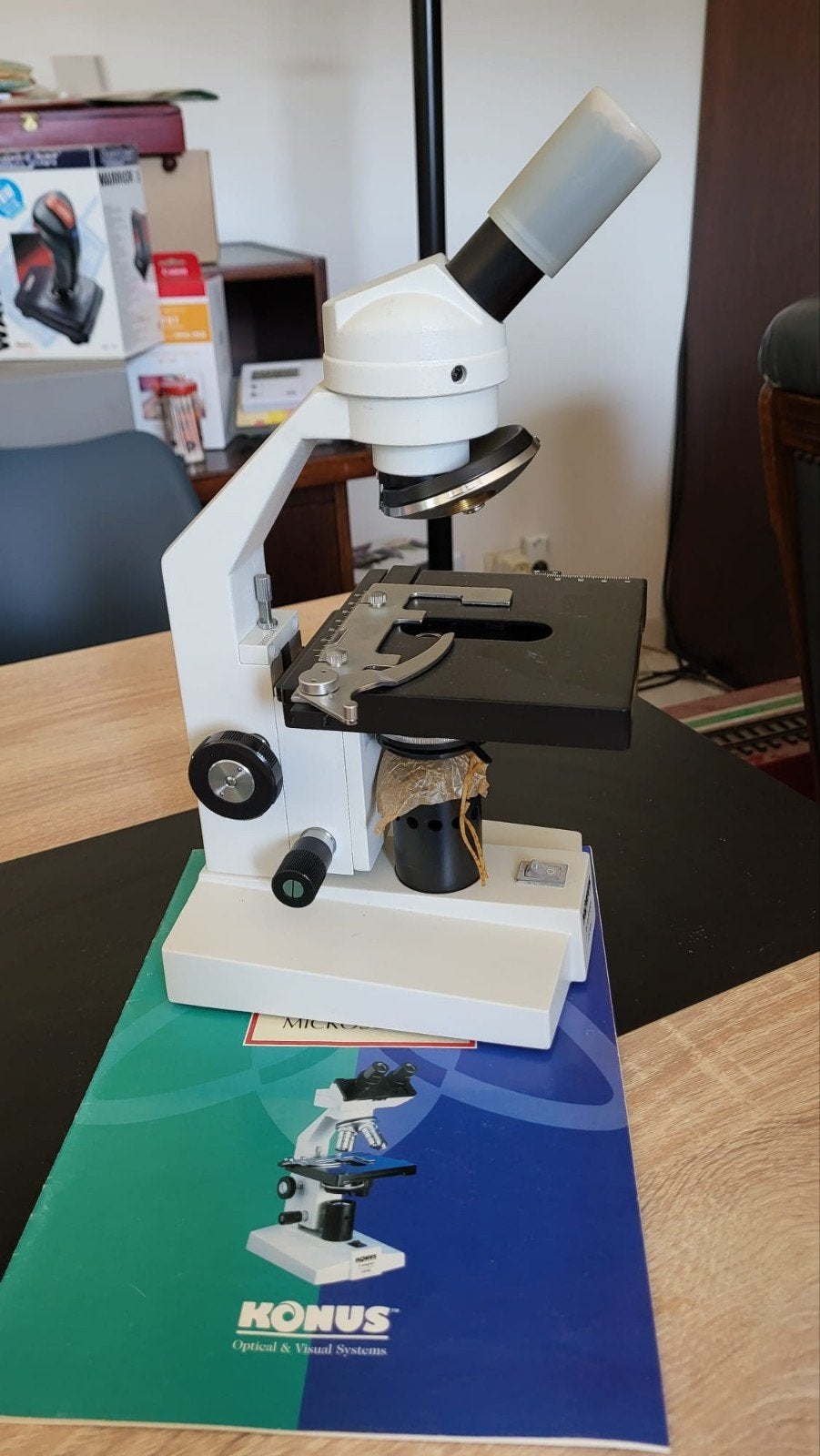 microscoop, Audio, Tv en Foto, Optische apparatuur | Microscopen, Ophalen, Zo goed als nieuw