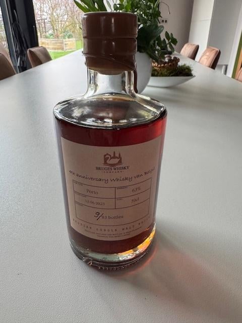 Bruges Whisky 4th anniversary, Ophalen of Verzenden, Zo goed als nieuw, Overige typen