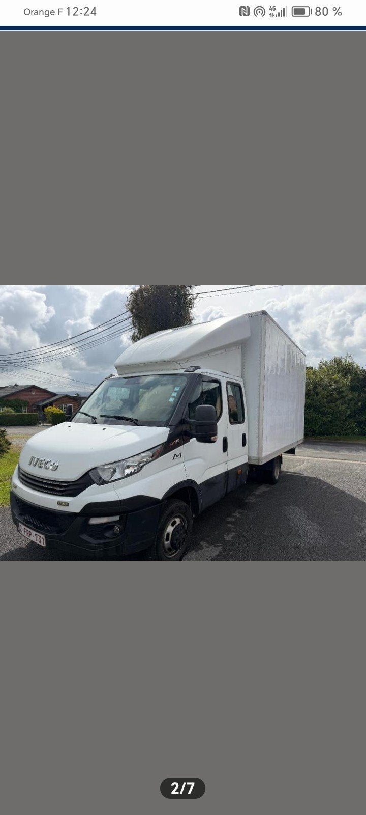 Iveco daily 35c18 hi matic carrosserie met dubbele cabine, Auto's, Automaat, Iveco, Particulier, Te koop