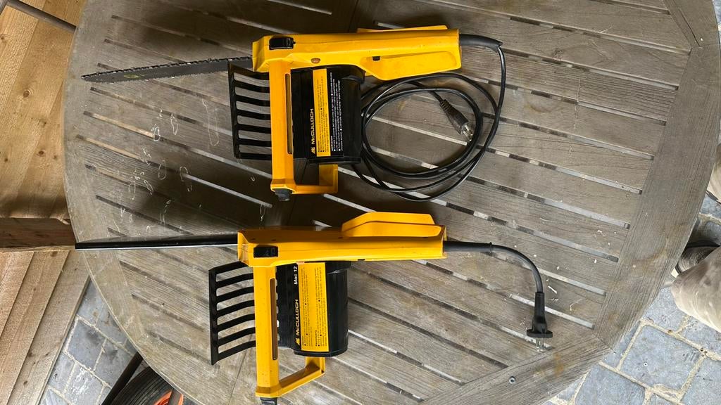 Kettingzaag, Ophalen, Gebruikt, 1200 watt of meer, Kettingzaag