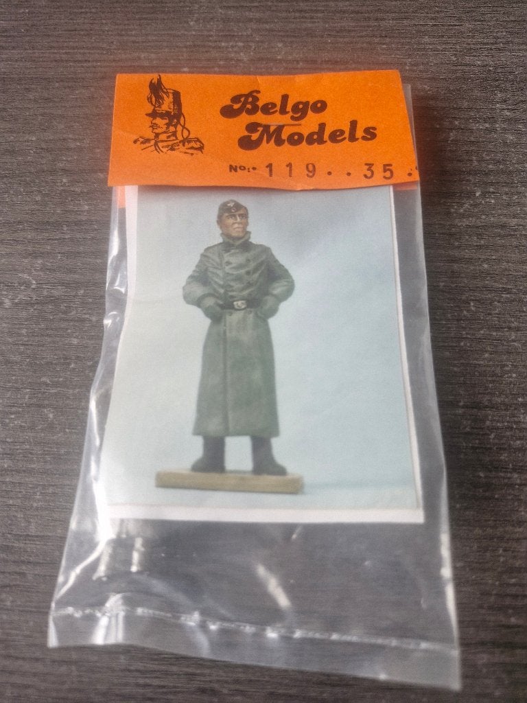Belgo Models 1/35 German leaned, Ophalen of Verzenden, Nieuw, 1:35 tot 1:50, Figuur of Figuren