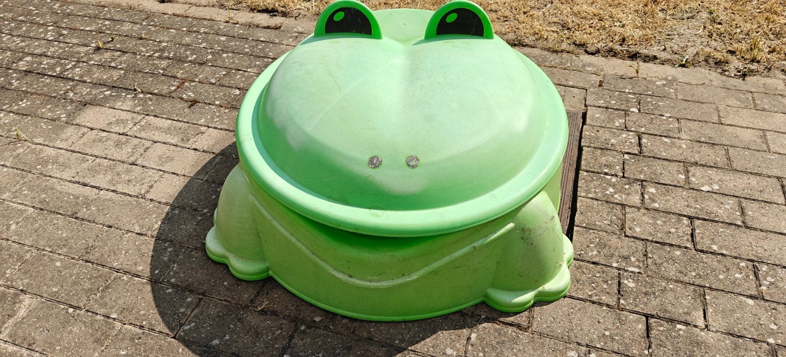 Zandbak kikker groen -- goede staat, Ophalen