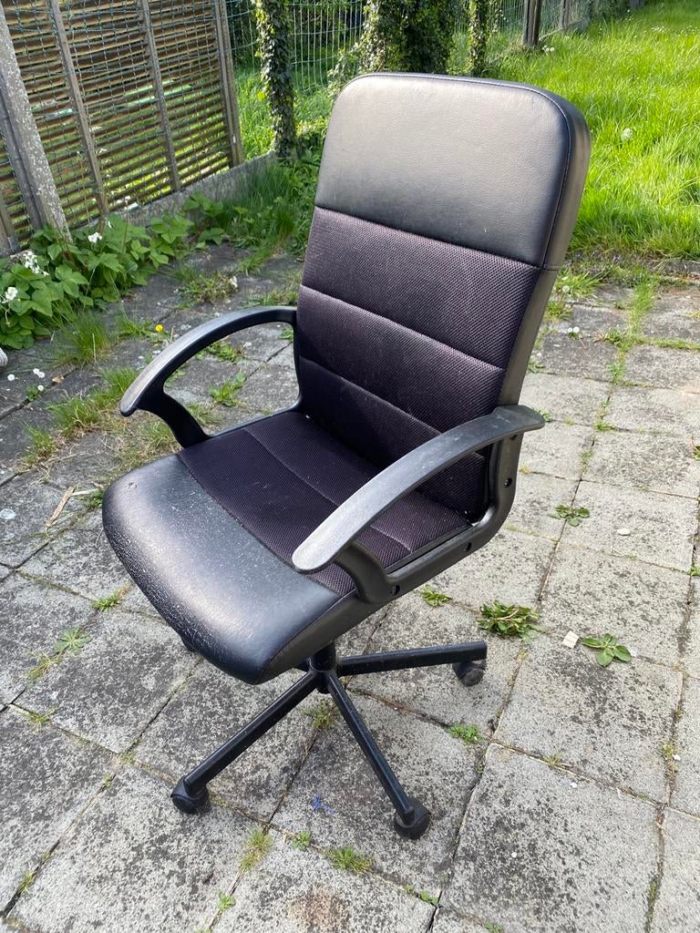 Fijne IKEA Bureaustoel (Model Renberget), Enlèvement, Comme neuf, Noir, Chaise de bureau