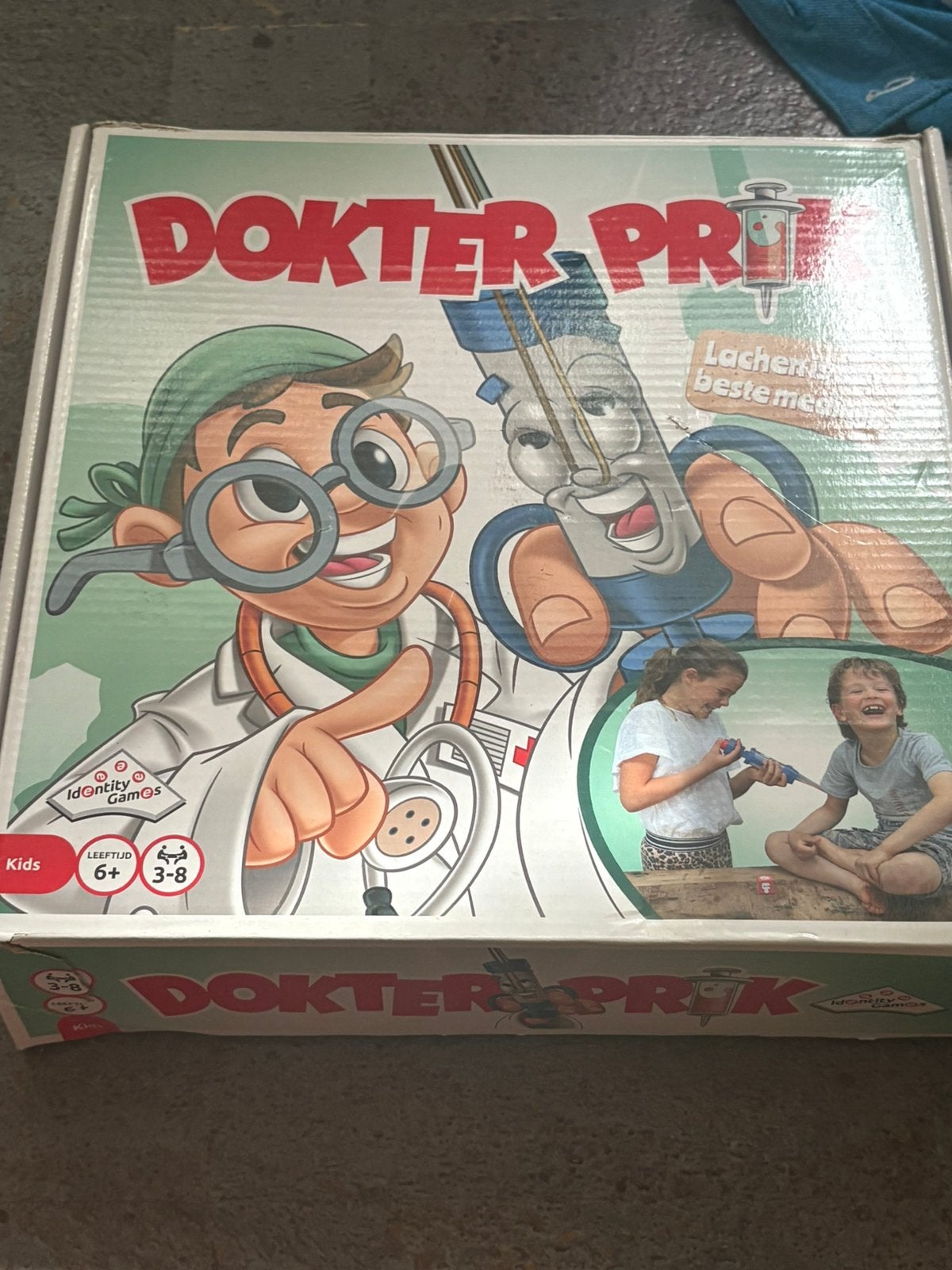 Dokter prik te koop, Hobby en Vrije tijd, Gezelschapsspellen | Kaartspellen, Vijf spelers of meer, Ophalen of Verzenden, Gebruikt
