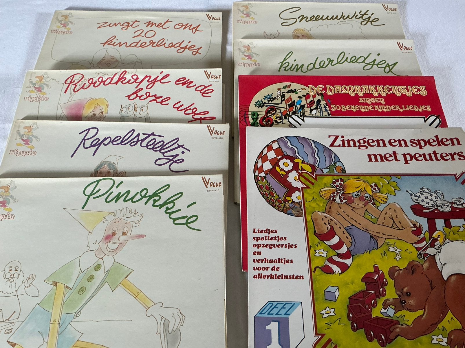 LP’s met sprookjes en kinderliedjes, CD & DVD, Vinyles | Enfants & Jeunesse, Enlèvement, Autres types