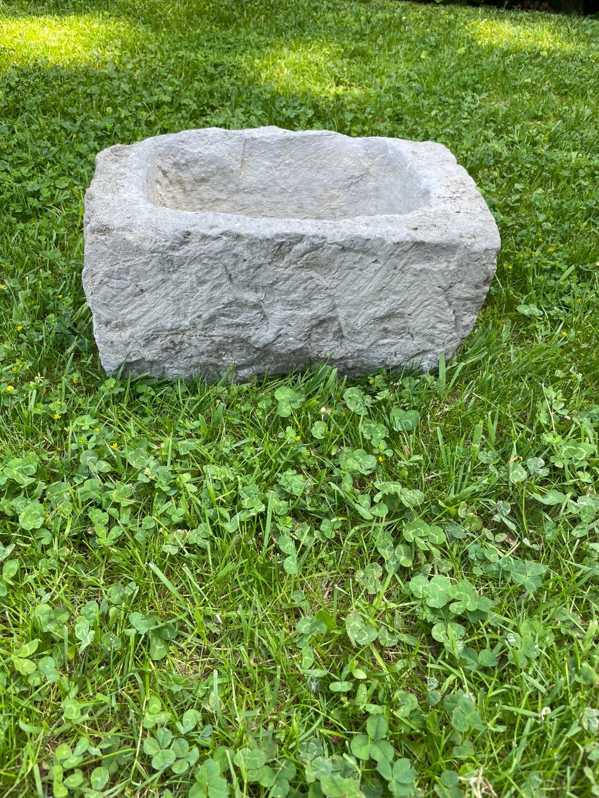 Ancien petit bac en pierre, Jardin & Terrasse, Enlèvement, Utilisé, Pierre, Jardin