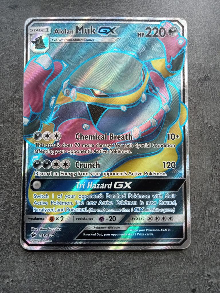 Alolan Muk GX Holo, Verzenden, Nieuw, Losse kaart, Foil