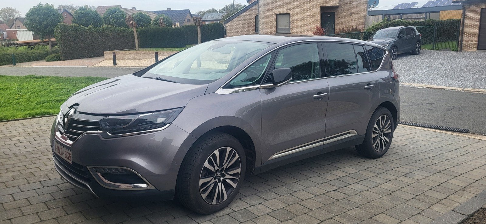 Renault Espace Initial Diesel, Autos, Cuir, Argent ou Gris, 5 portes, Automatique