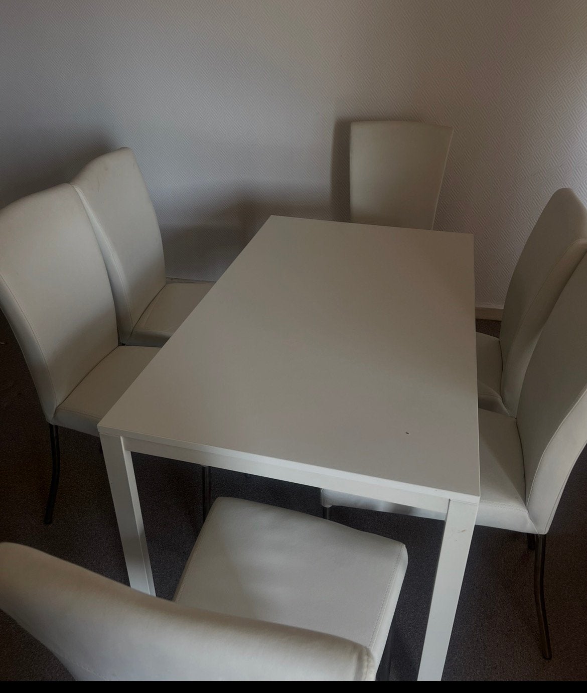 eet tafel met 6 stoelen, Ophalen, Gebruikt