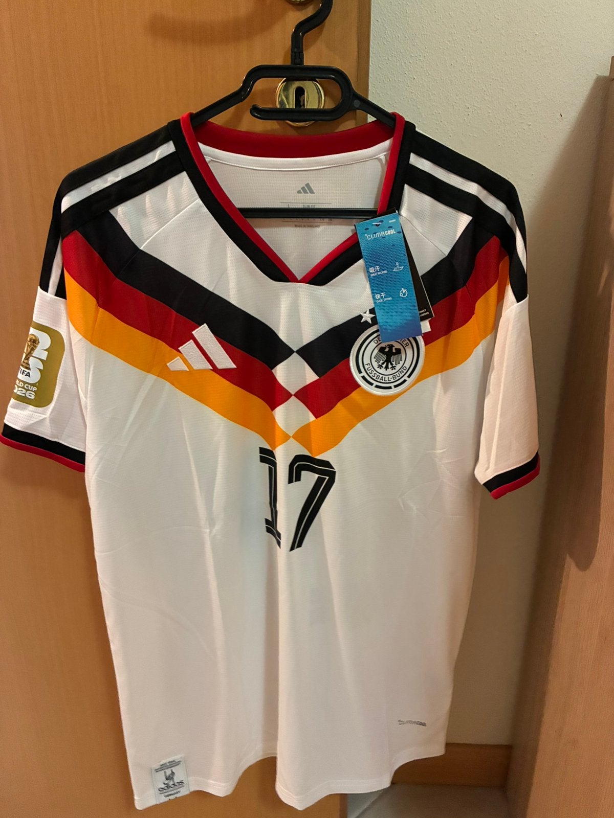 jersey wirtz world cup, Maat L, Verzenden, Nieuw, Shirt