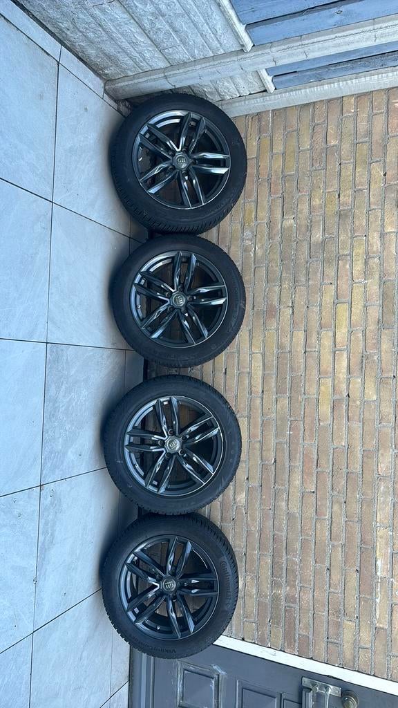 Suziki,Mazda,Mutsubishi banden met velgen 215 55R17, Auto-onderdelen, Banden en Velgen, Ophalen, 17 inch, Band(en), Personenwagen