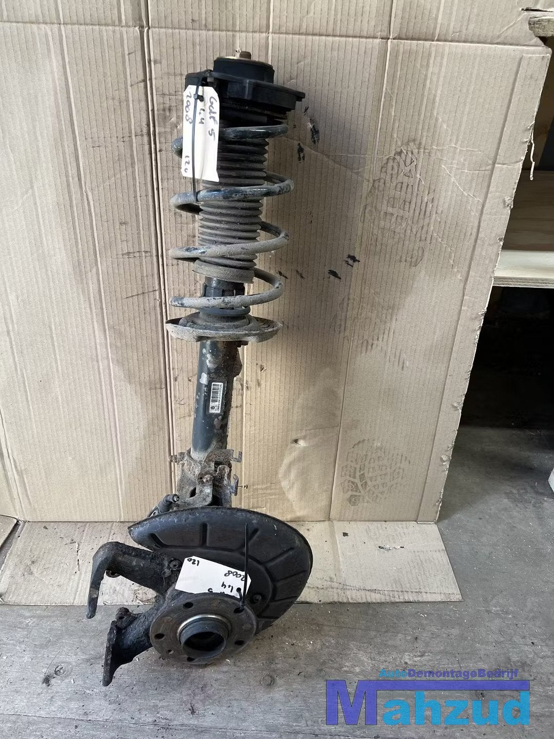 VW GOLF 5 1.4 Links voor veerpoot fusee 2004-2009, Gebruikt, Volkswagen, Volkswagen AG, Vw@volkswagen.de