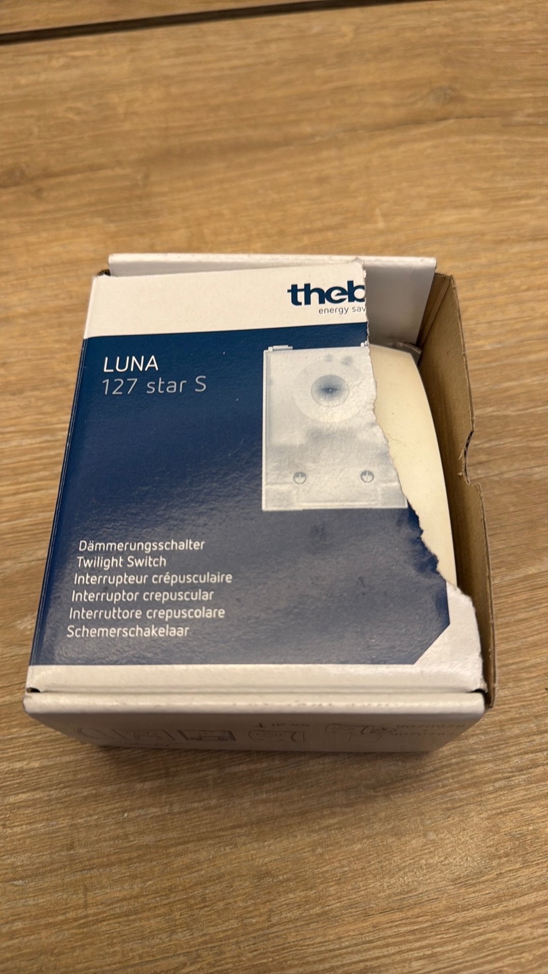 Theben LUNA 127 star S schemerschakelaar, Enlèvement ou Envoi, Comme neuf