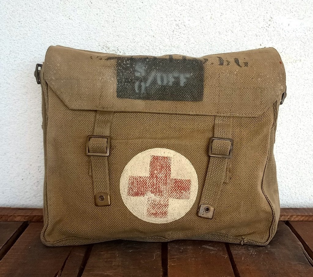 Trousse médicale britannique de la Seconde Guerre mondiale, Collections, Objets militaires | Général, Enlèvement ou Envoi, Armée de terre