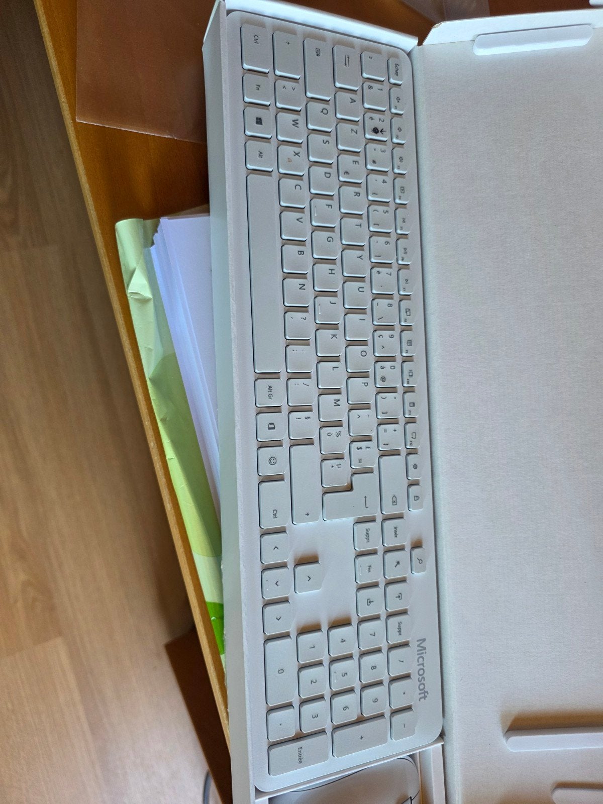 Bluetooth Desktop Ensemble clavier souris, Computers en Software, Toetsenborden, Ophalen of Verzenden