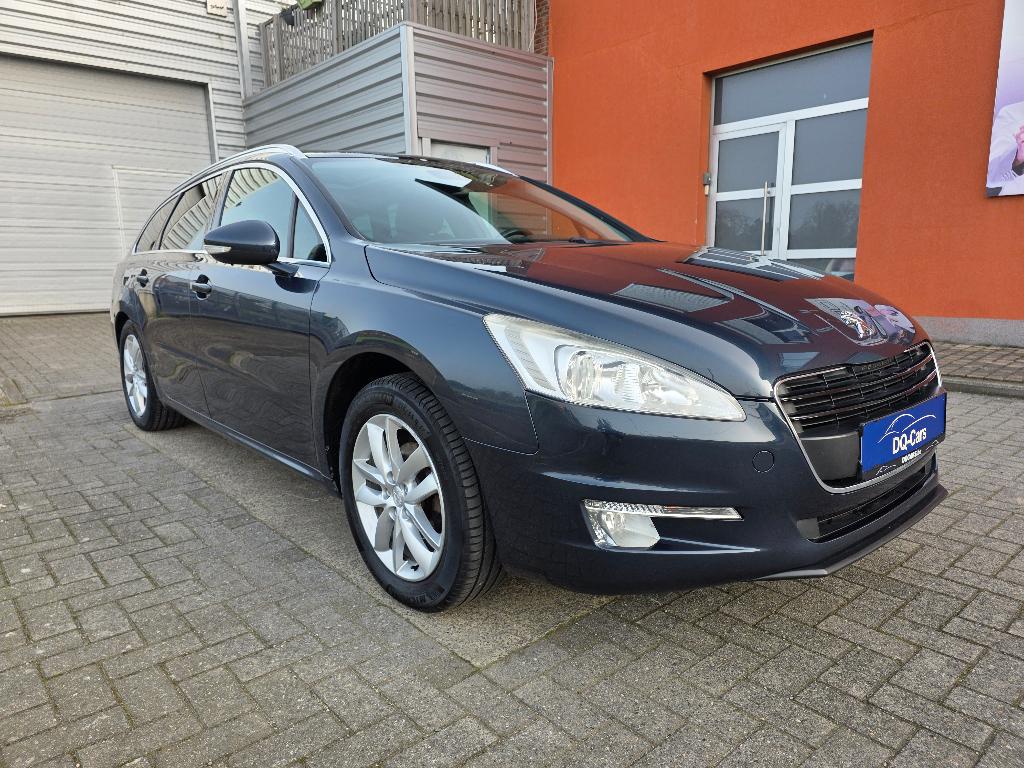 PROMO: Peugeot 508 SW Style - 04/2013, Auto's, Peugeot, Stof, Zwart, 4 cilinders, Blauw