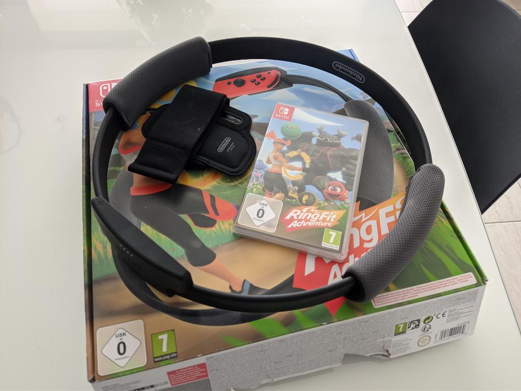 Nintendo Ring Fit Adventure - Nintendo Switch, Enlèvement ou Envoi, 1 joueur, Comme neuf, À partir de 3 ans