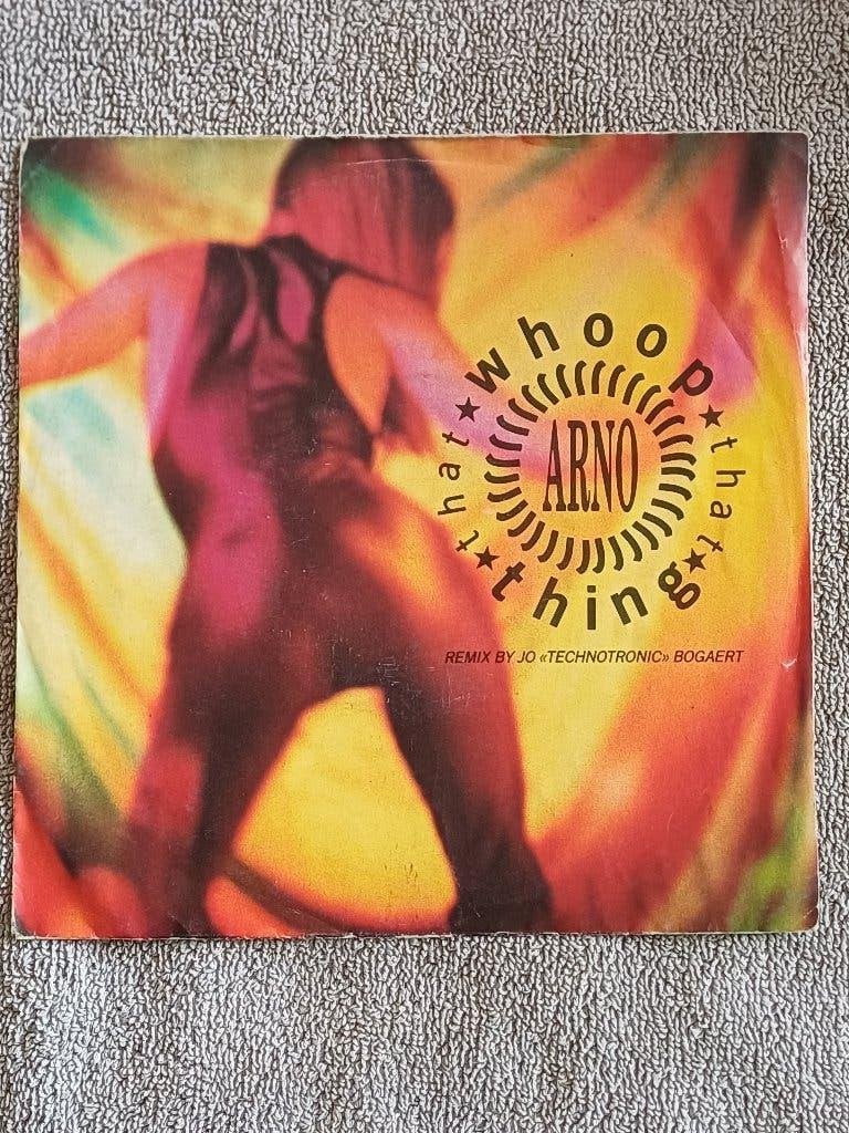 Arno  – Whoop That Thing+3   1990  nMINT, Enlèvement ou Envoi, Utilisé, Pop, Autres types