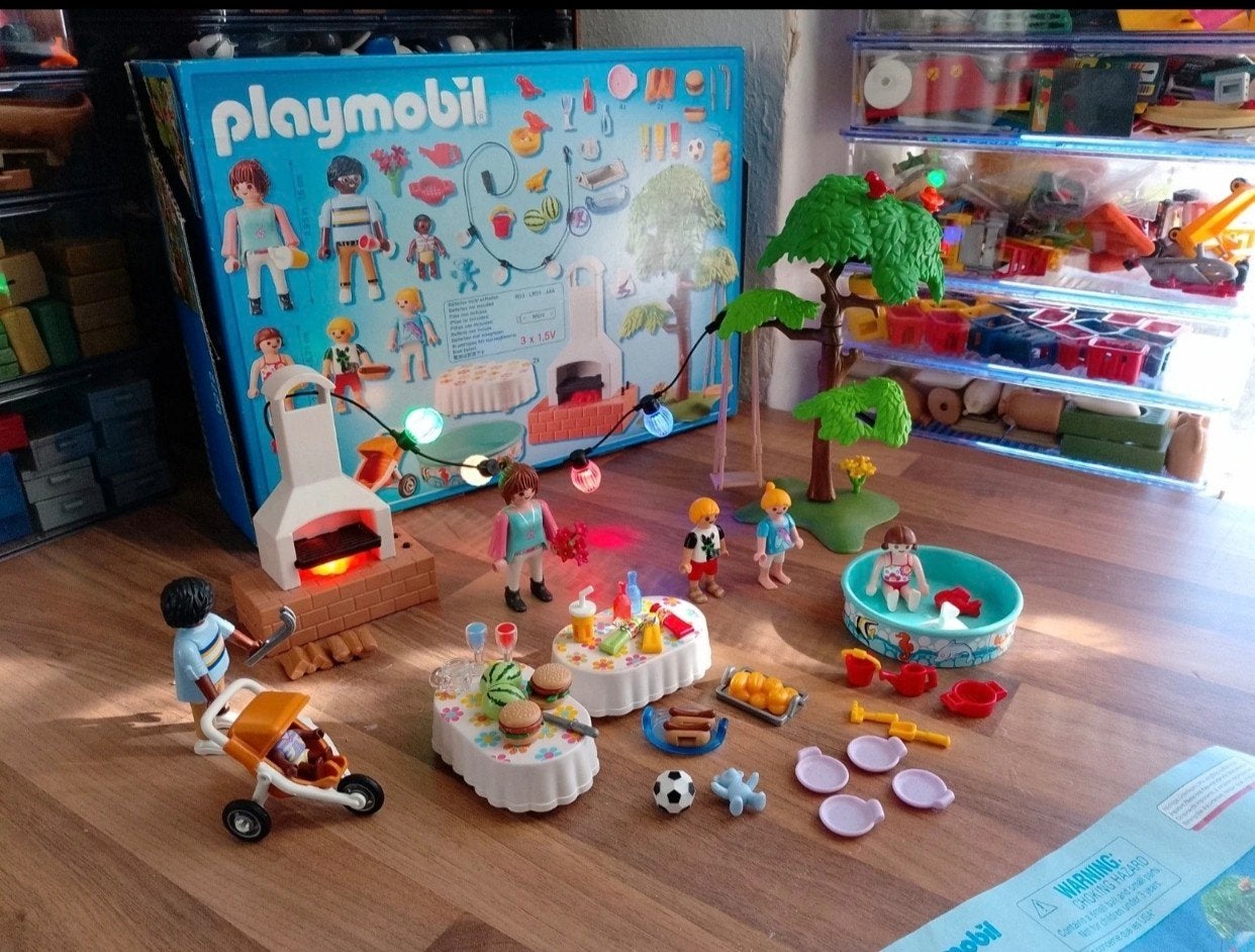 Playmobil 9272 City Life - BBQ-feestvakantie - compleet, Kinderen en Baby's, Speelgoed | Playmobil, Complete set, Overige typen