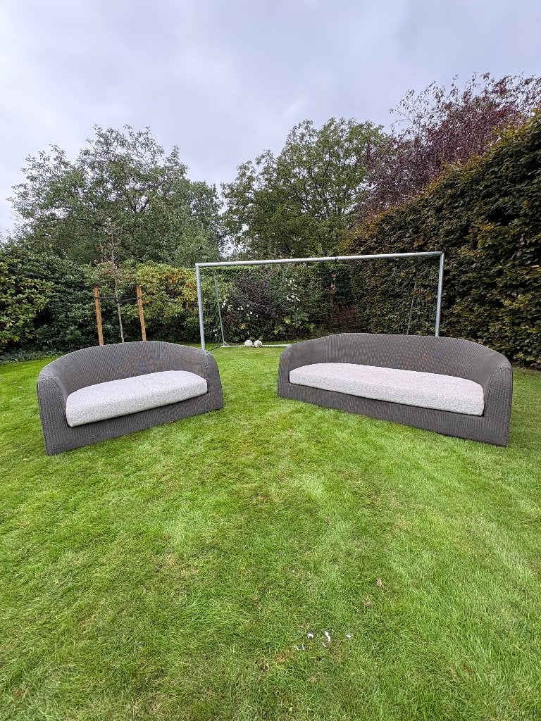 Tribu Versus tuinset tuinzetels, Jardin & Terrasse, 5 places, Banque, Enlèvement, Utilisé