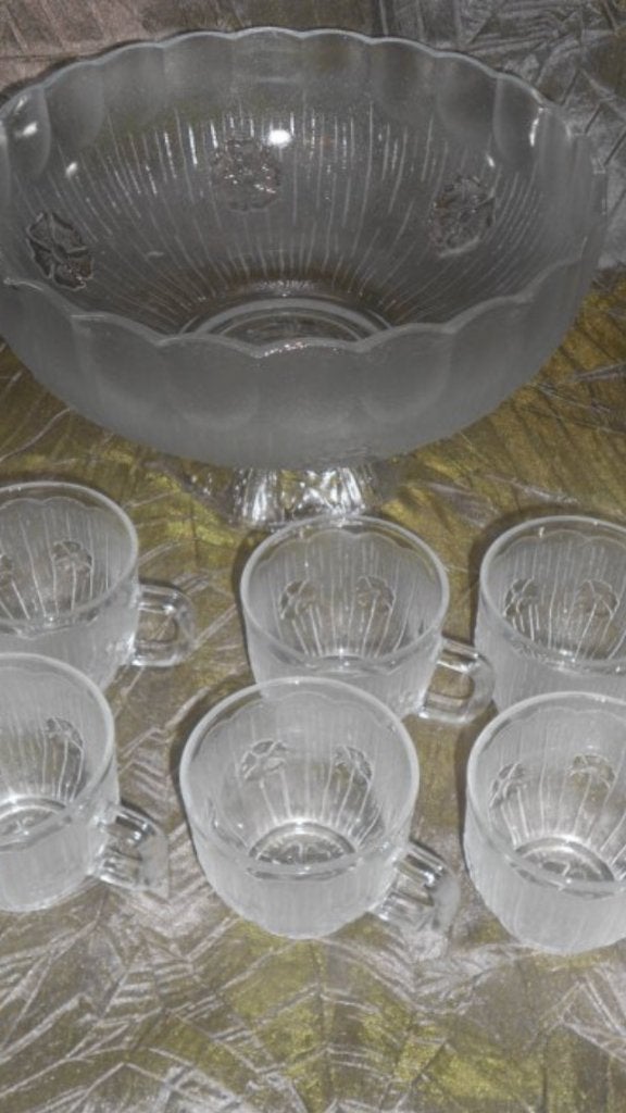 RETRO SANGRIA SET OF FRUITSLA ZO GOED ALS NIEUW, Ophalen of Verzenden, Zo goed als nieuw, Overige typen