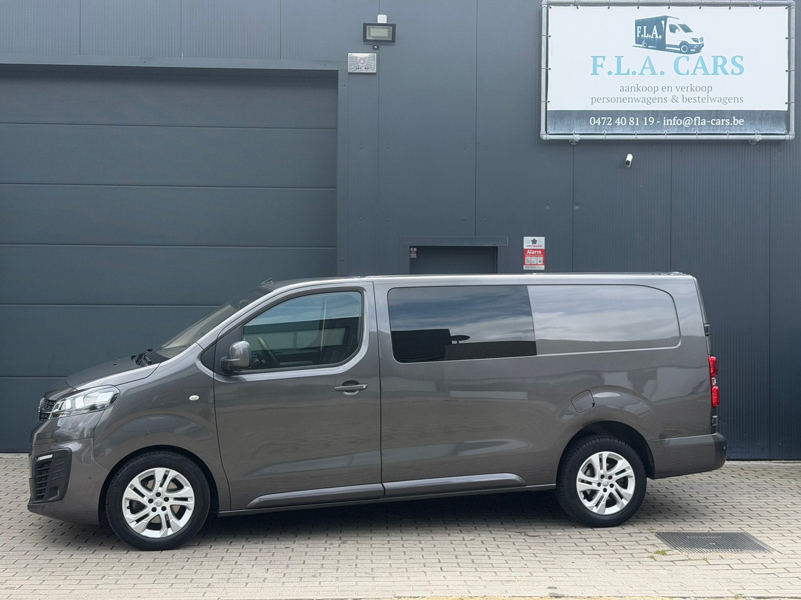 OPEL VIVARO 2.0HDI DUBBEL CABINE AUTOMAAT 6PL AIRCO NAVI FUL, Testrit aan huis, Stof, Euro 6, 4 cilinders