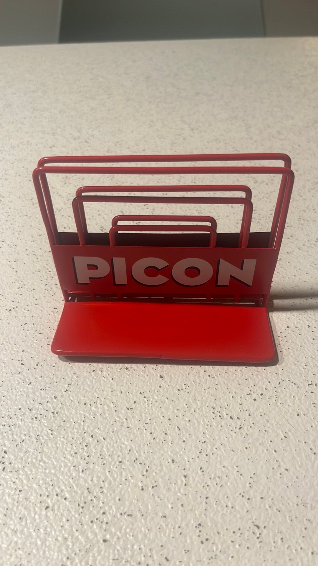 Porte-cartes Picon, Enlèvement, Utilisé