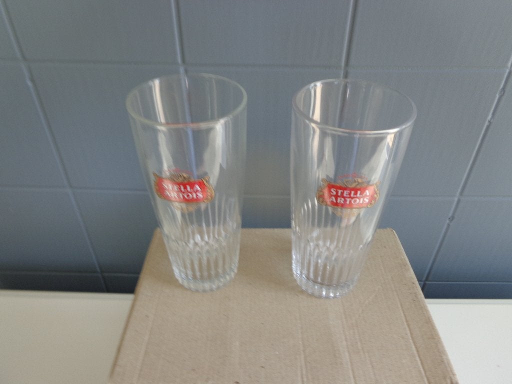 bierglazen wiels - stella artois, Verzamelen, Ophalen of Verzenden, Stella Artois