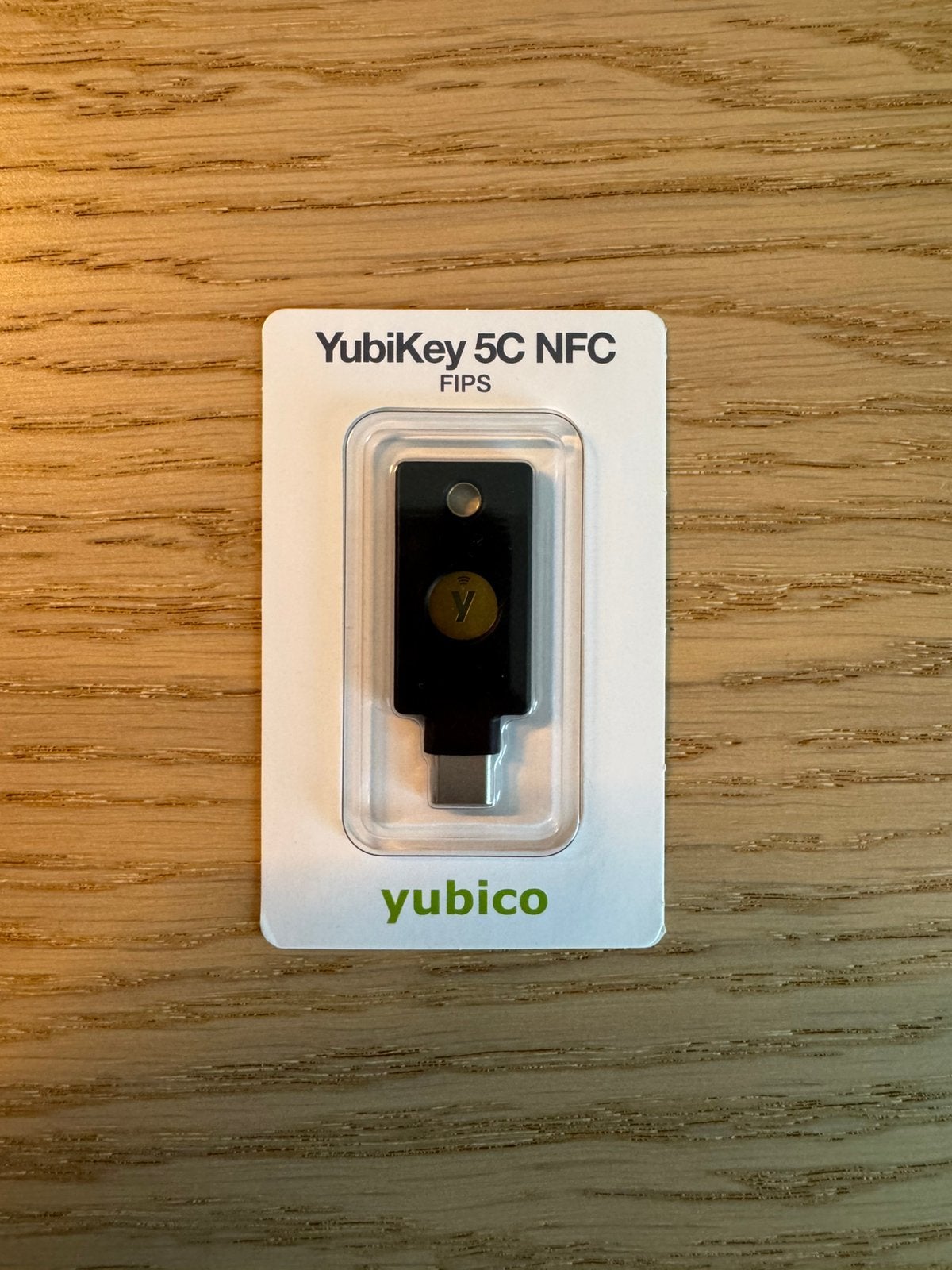 YubiKey 5C NFC FIPS, Computers en Software, USB Sticks, Ophalen of Verzenden, Nieuw