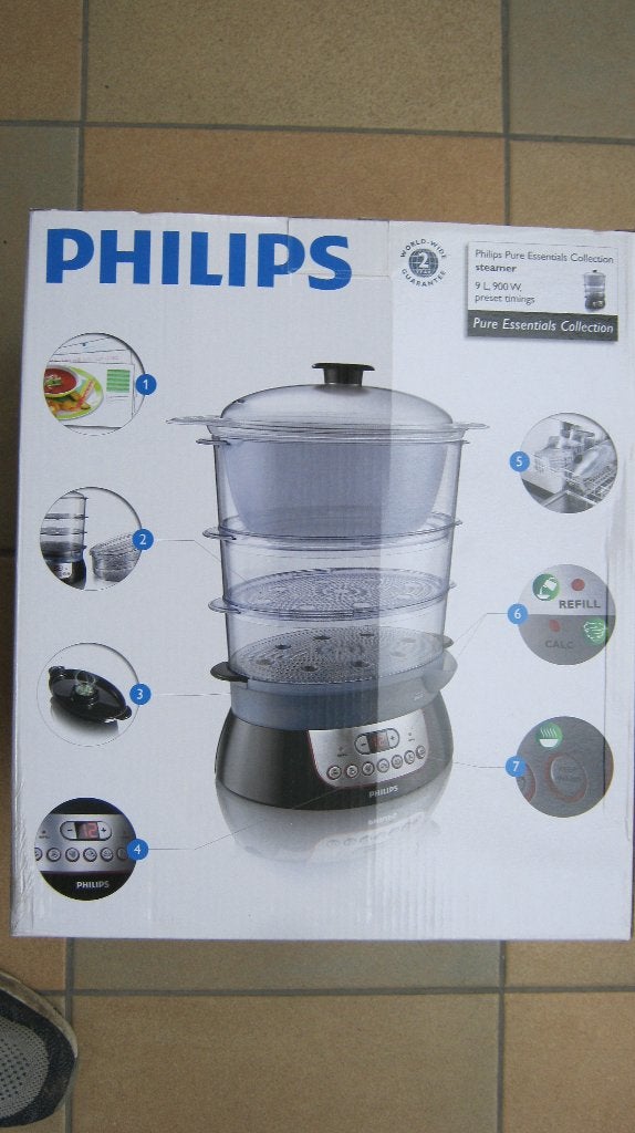 Cuiseur à vapeur Philips HD9140, Enlèvement ou Envoi, Neuf, Autres marques
