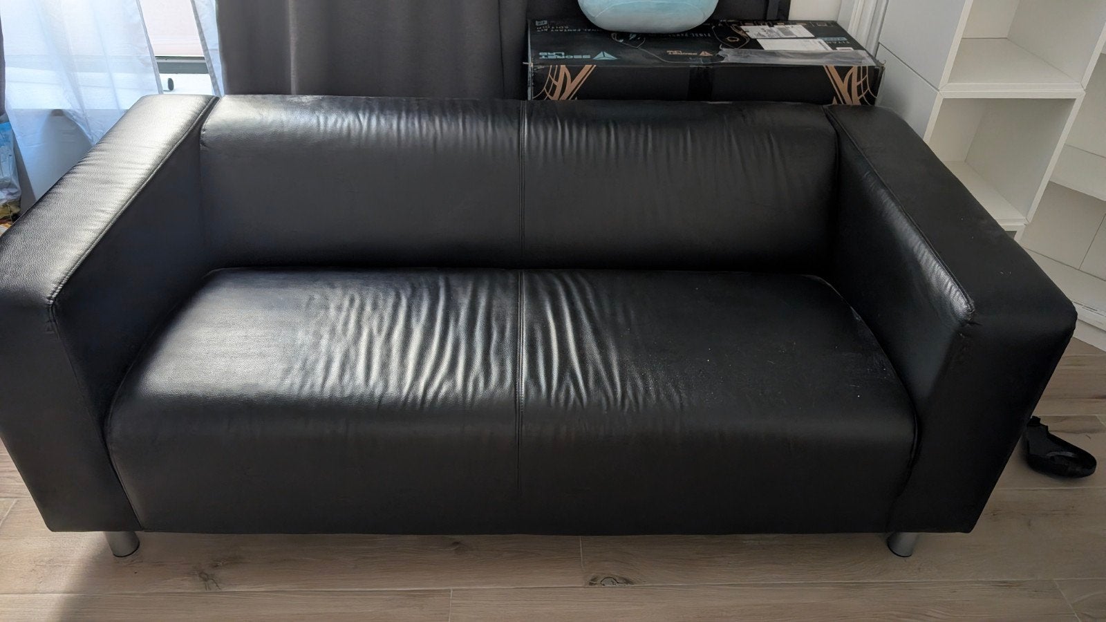 Zetel Ikea voor 2 personen, Banc d'angle, 150 à 200 cm, Enlèvement, Utilisé