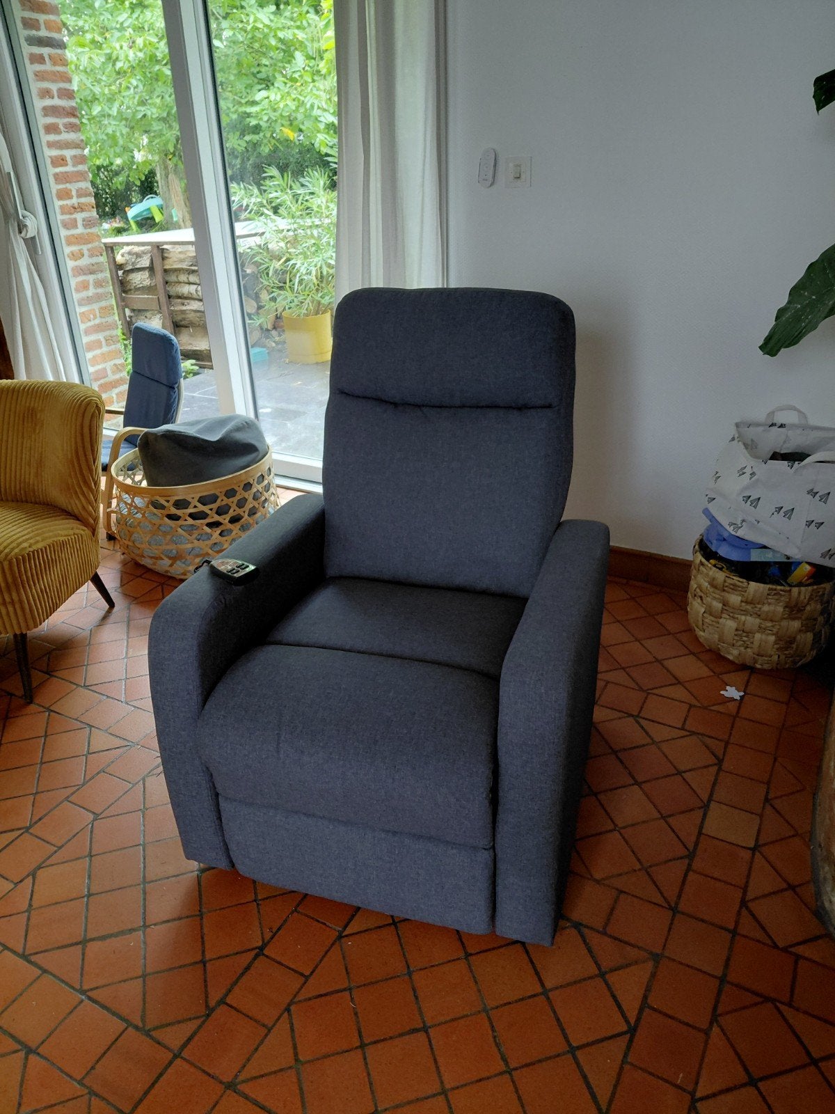 fauteuil releveur 2 moteurs, Enlèvement, Utilisé, Tissus