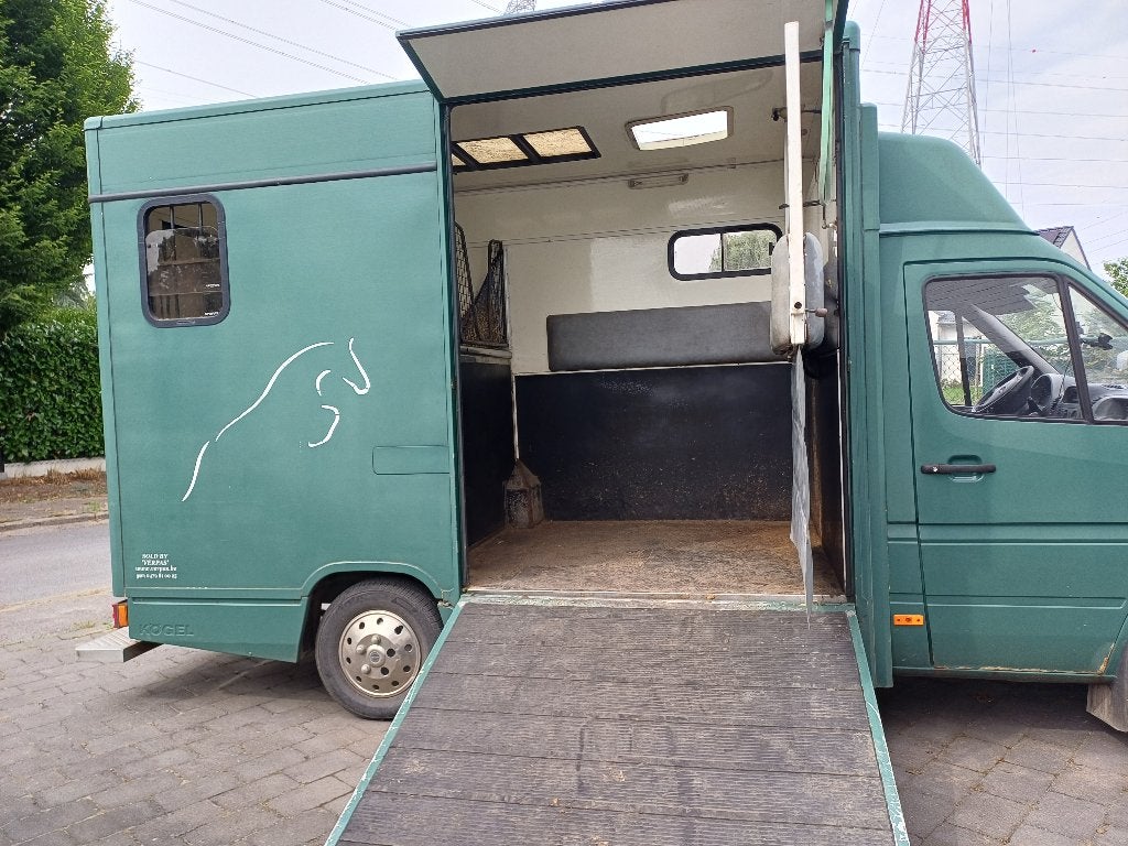 B paarden camionette, Ophalen, Gebruikt, 2-paards trailer